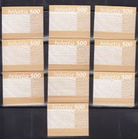 10 Stück  5Fr. Holzmarken  2004  ** Postfrisch **