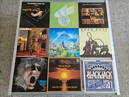 LP Vinyl Sammlung Rock (Uriah Heep Asia u.a.)