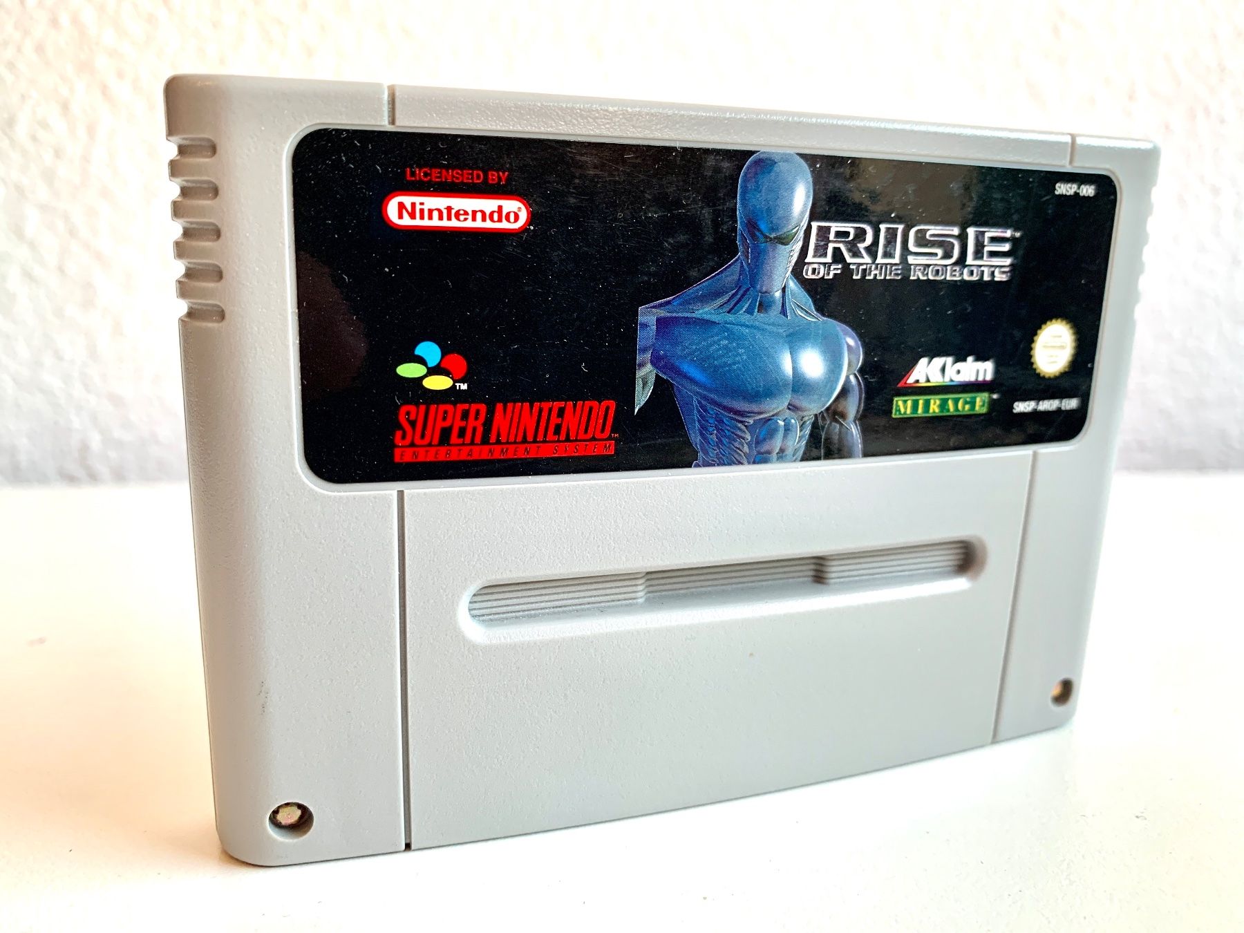 Nintendo Giochi: SNES Rise of the Robots – Usato da Kaiseraugst venduto da Marsupower