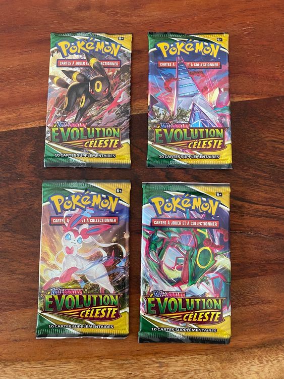Art Set Boosters Légers Pokémon Évolution Céleste Kaufen auf Ricardo