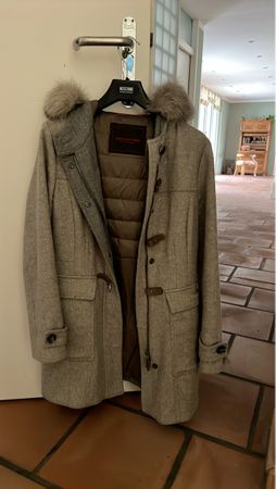 Moorer Winter Coat with Fur Hood