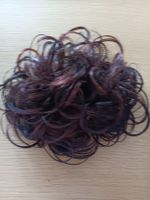 Dutt Haarteil braun  Mahagoni für voluminöses Haar  neue!