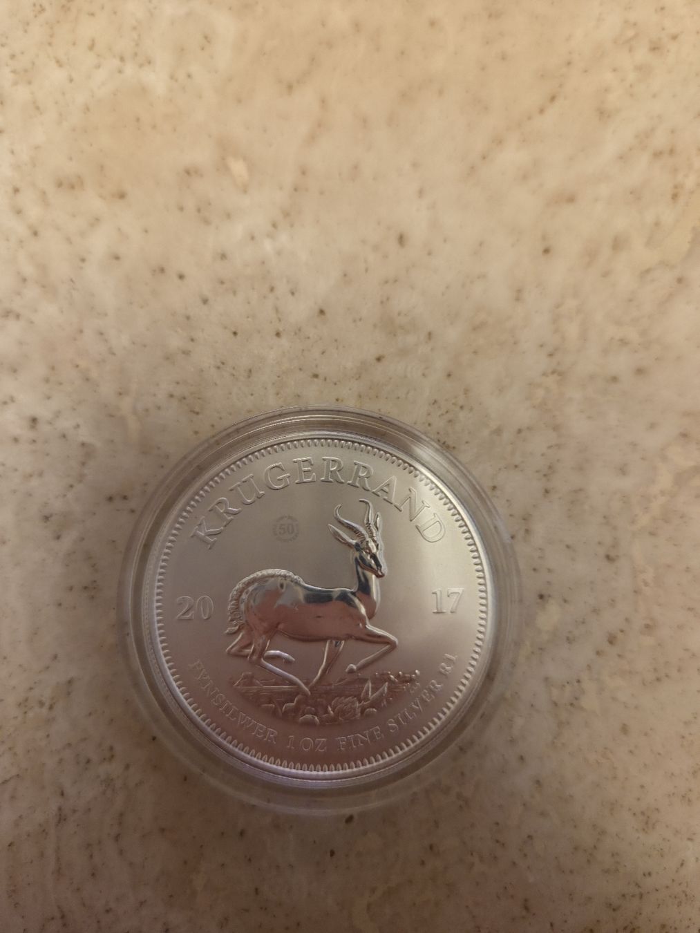 Alle Münzen: Krügerrand 1 oz Silber 2017 Münze – Neu (gemäss Beschreibung) aus Gossau SG von Smoki 1