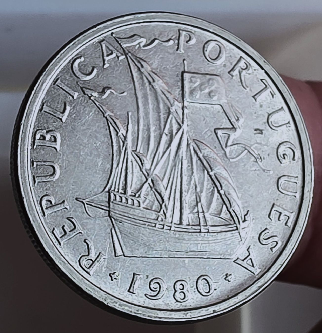 Tutti le monete: PORTUGAL 5 ESCUDOS 1980 – Usato da Winterthur venduto da Creso70