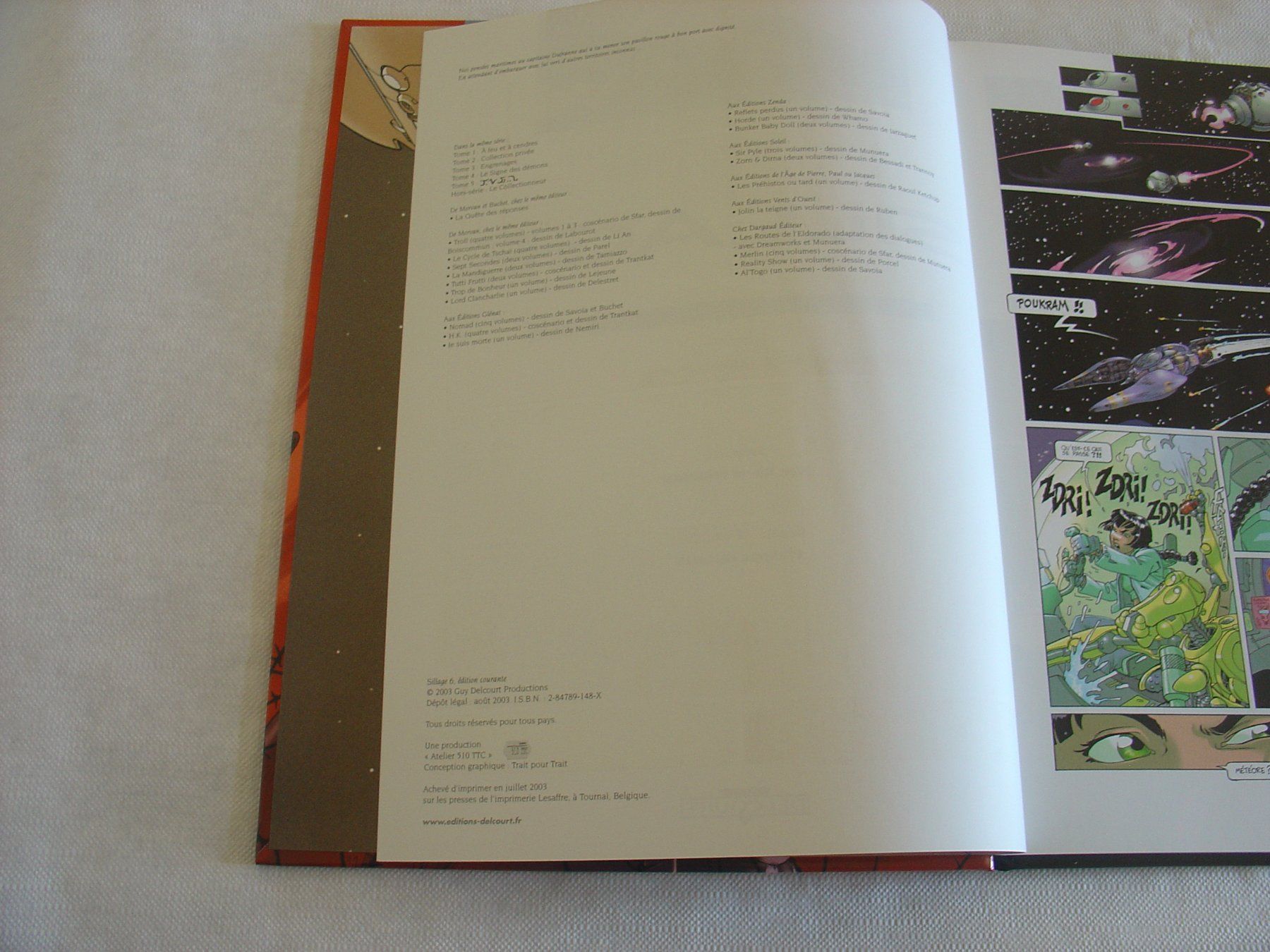 Fumetti: BD Sillage 6 "artifices", EO, Neuf – Usato da porrentruy venduto da coco7067 1
