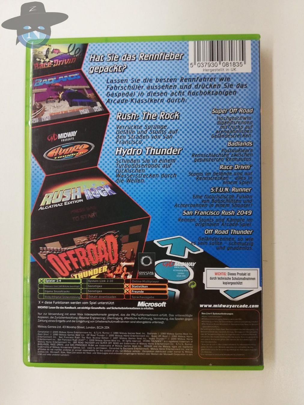 Microsoft Jeux: Midway Arcade Treasures 3 / XBox OG Classic – D'occasion à St. Gallen par zorro_dc 1