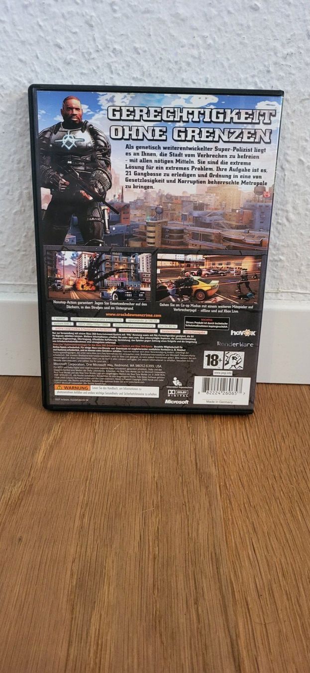 Microsoft Spiele: Xbox 360 - Crackdown – Gebraucht aus Münsingen von DigitaleSpielecke 1