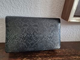 Elegante Abend Handtasche, Schlangenmuster, wie neu!