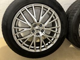 4 AEZ Alufelgen 19 Zoll mit Pirelli Winterreifen – 235/55 