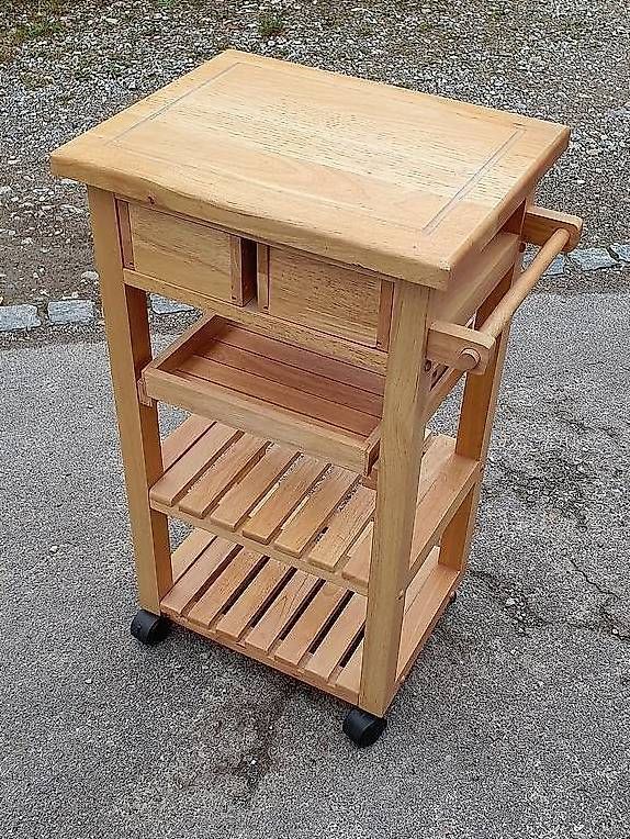 Cucine complete: Servierwagen Küchen Roll-Möbel – Usato da Winterthur venduto da the_kwc5 1