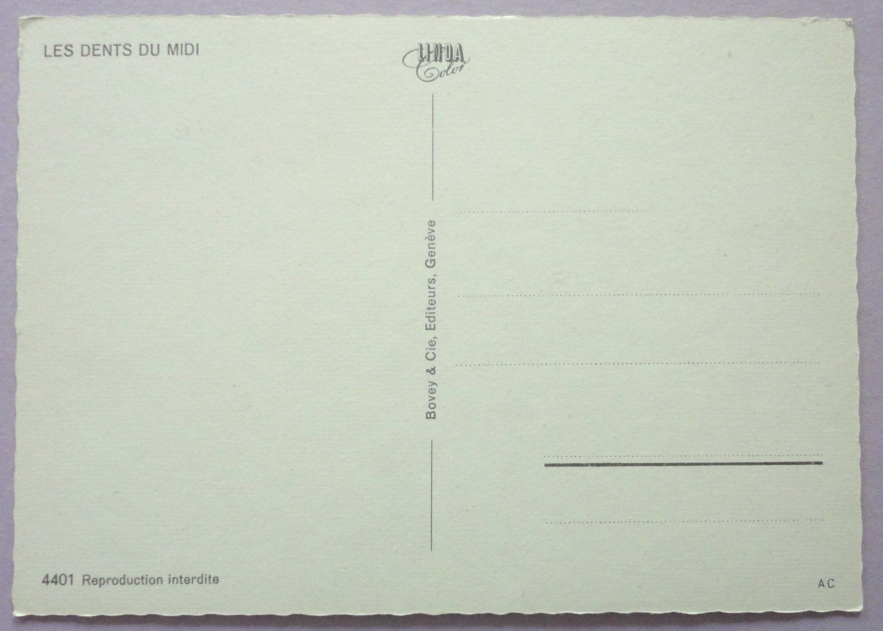 Cartoline postali: Les Dents du Midi – Usato da Fétigny venduto da Billy2miny 1
