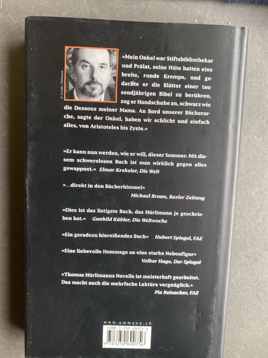 Libri: Thomas Hürlimann - Fräulein Stark – Usato da Dallenwil venduto da kavogt6 1