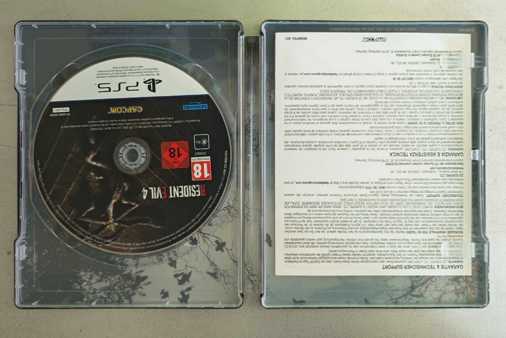Sony Spiele: Resident Evil 4 PS5, Remake Steelbox-Edition – Gebraucht aus Altenrhein von TAZamaNAZ 3