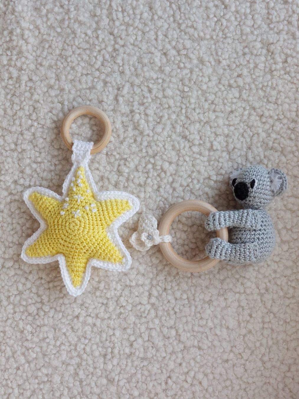 Jouets: Baby Greifling mit Rassel – Neuf avec emballage d'origine à Bleienbach par babyhandgemachts 3