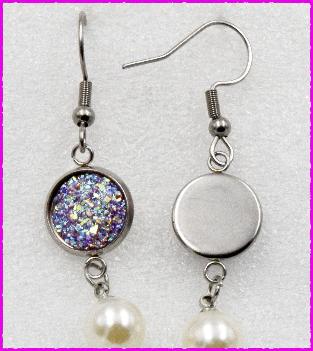 Orecchini pendenti & Orecchini a lobo: Ohrhänger glänzend glitzernd schillernd – Nuovo e nell'imballaggio originale da Oberglatt ZH venduto da Diamond-Girl 1