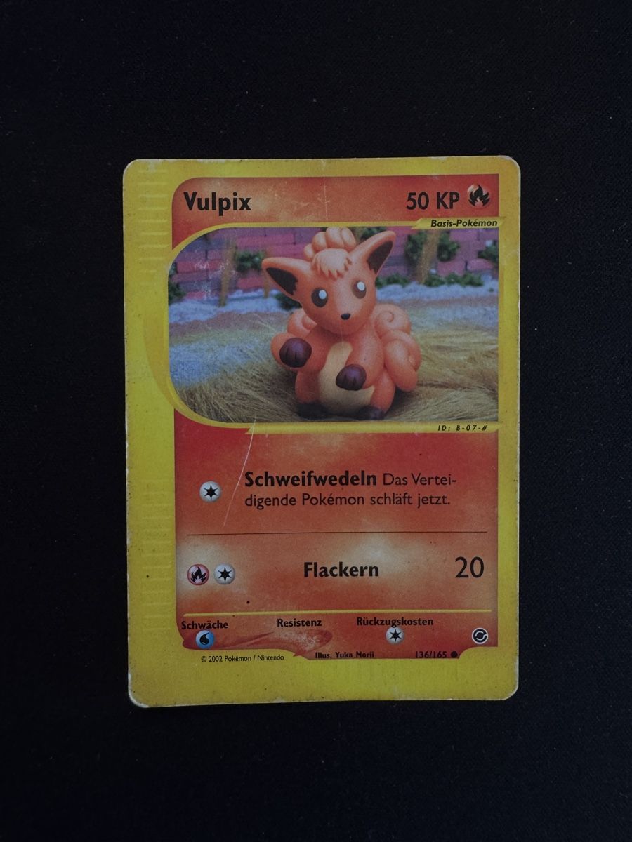 Pokémon Carte collezionabili: Pokémon Vulpix / 136/165 / Expedition 2002 – Usato da Bern venduto da snikajot