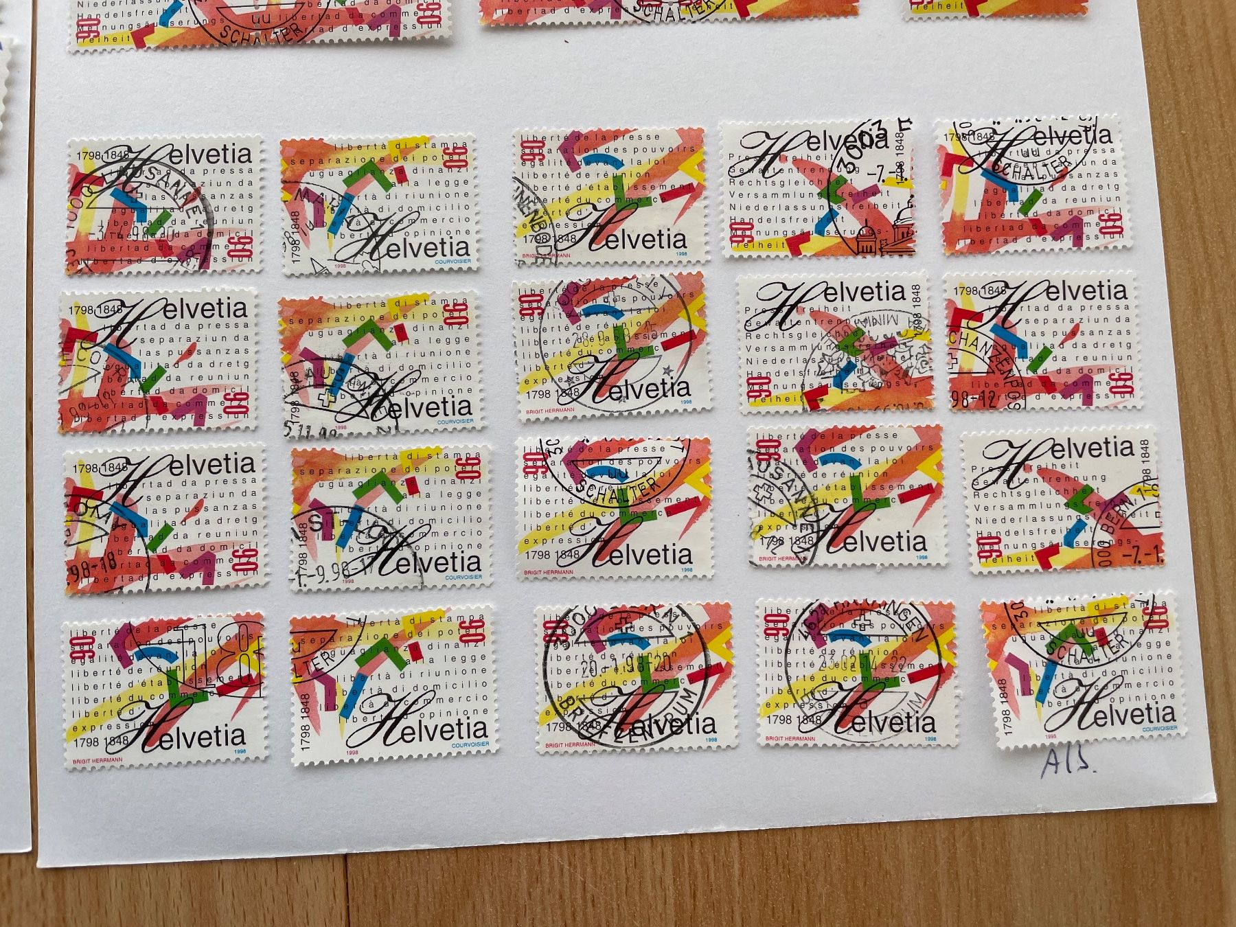 Tous les timbres: BELLES OBLIT. VARIEES – D'occasion à Sonceboz-Sombeval par Comment2 4