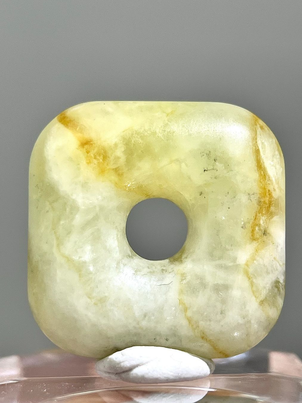 Ciondoli: Echte chinesische -Jade  Pi-Scheibe Set Ca.2cm – Nuovo (secondo la descrizione) da Schiers venduto da sisikristall 4