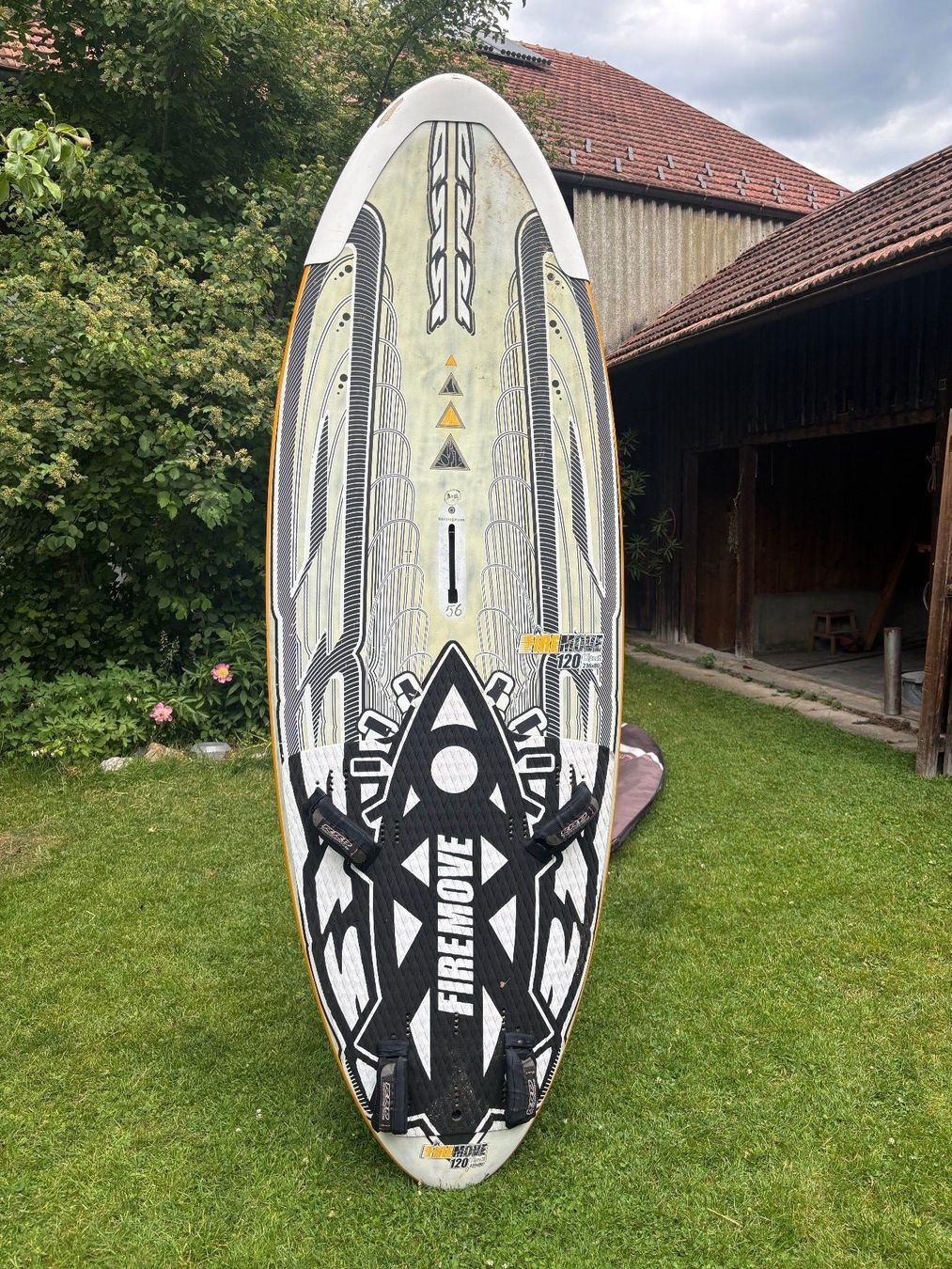 Tavole da surf e di nuoto: Roberto Ricchi Firemove 120 liter inkl. Boardbag – Usato da Matten b. Interl venduto da CKandera