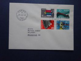 1957 Z-Nr. 328 - 331 FDC BERNA - SBK2020 120.00