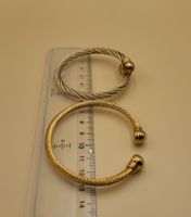Goldige Magnet Armreifen
