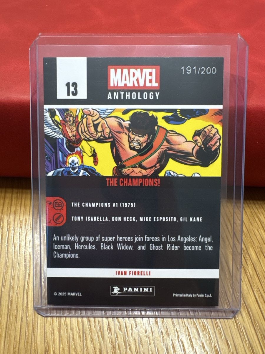 Panini Sammelbilder & Trading cards: Marvel Anthology The Champions! – Neu (gemäss Beschreibung) aus Boningen von Stef_1991 1