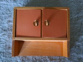Vintage Küchenwandbuffet von Bodo Hennig fürs Puppenhaus