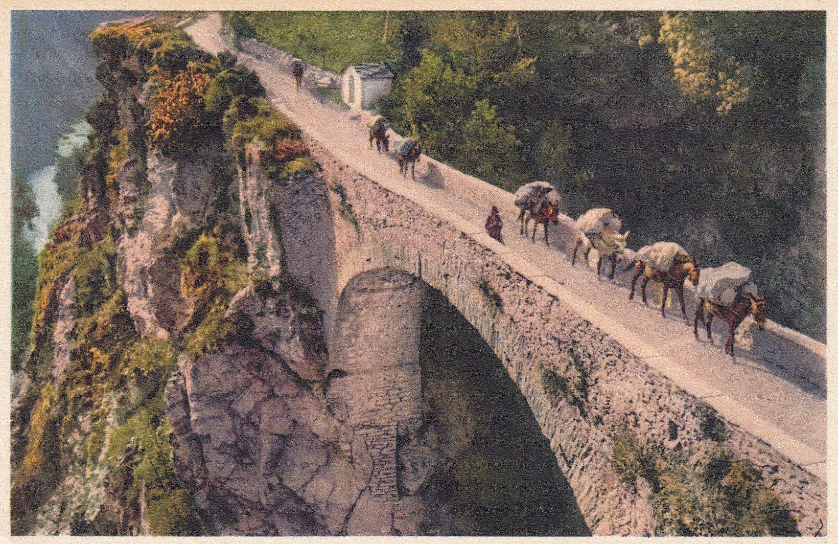 Cartes postales: Maultierpost im Wallis – D'occasion à Cormoret par Pascalll2001