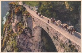 Maultierpost im Wallis