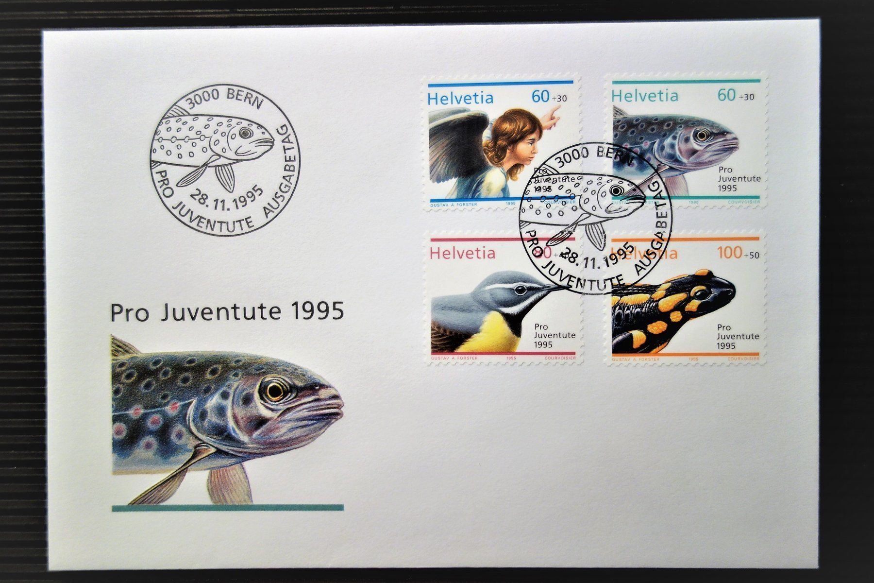 Alle Briefmarken: 1995 FDC Tiere I – Neu (gemäss Beschreibung) aus Mettmenstetten von Sutasso