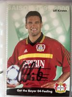 Signiert: Ulf Kirsten Bayer Leverkusen Foto 99/00