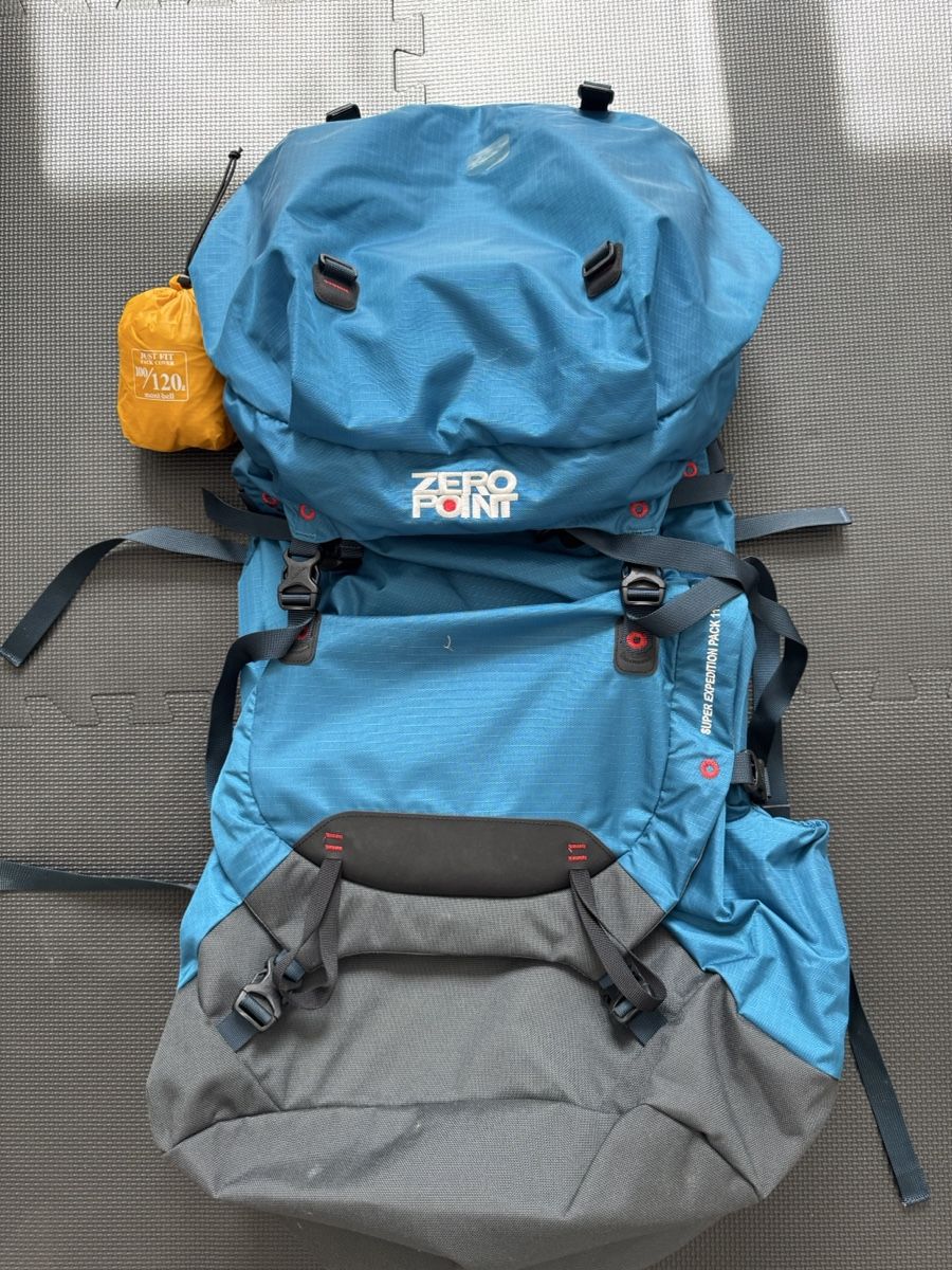 Zaini: Sac à dos Zero Point Super Expedition Pack bleu usagé – Usato da Genève venduto da chris206