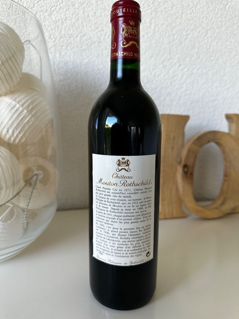 Mouton Rothschild Vino: Château Mouton Rothschild 1992 – Nuovo (secondo la descrizione) da Yens venduto da Rilou80 5