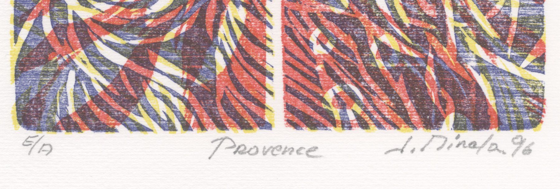 Libri: MINALA Jacques, 1940  - "Provence" - Gravure s/bois 1996 – Nuovo (secondo la descrizione) da Biel/Bienne venduto da 07helios032 2