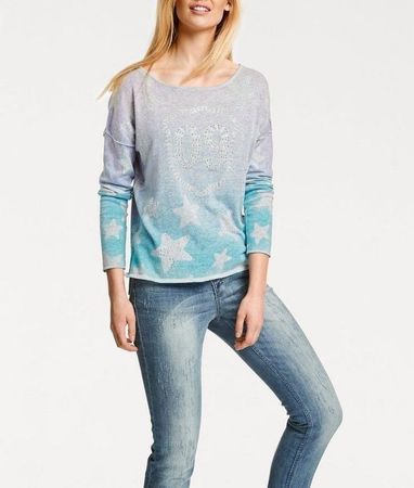 Pullover Best Connection 100% Baumwolle tolles Muster Gr.38
