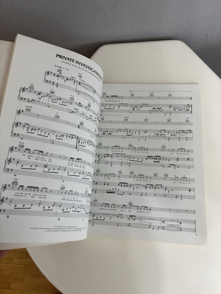 Libri: Livre musique Dire staits – Usato da petit lancy venduto da FerreiraLuis 6