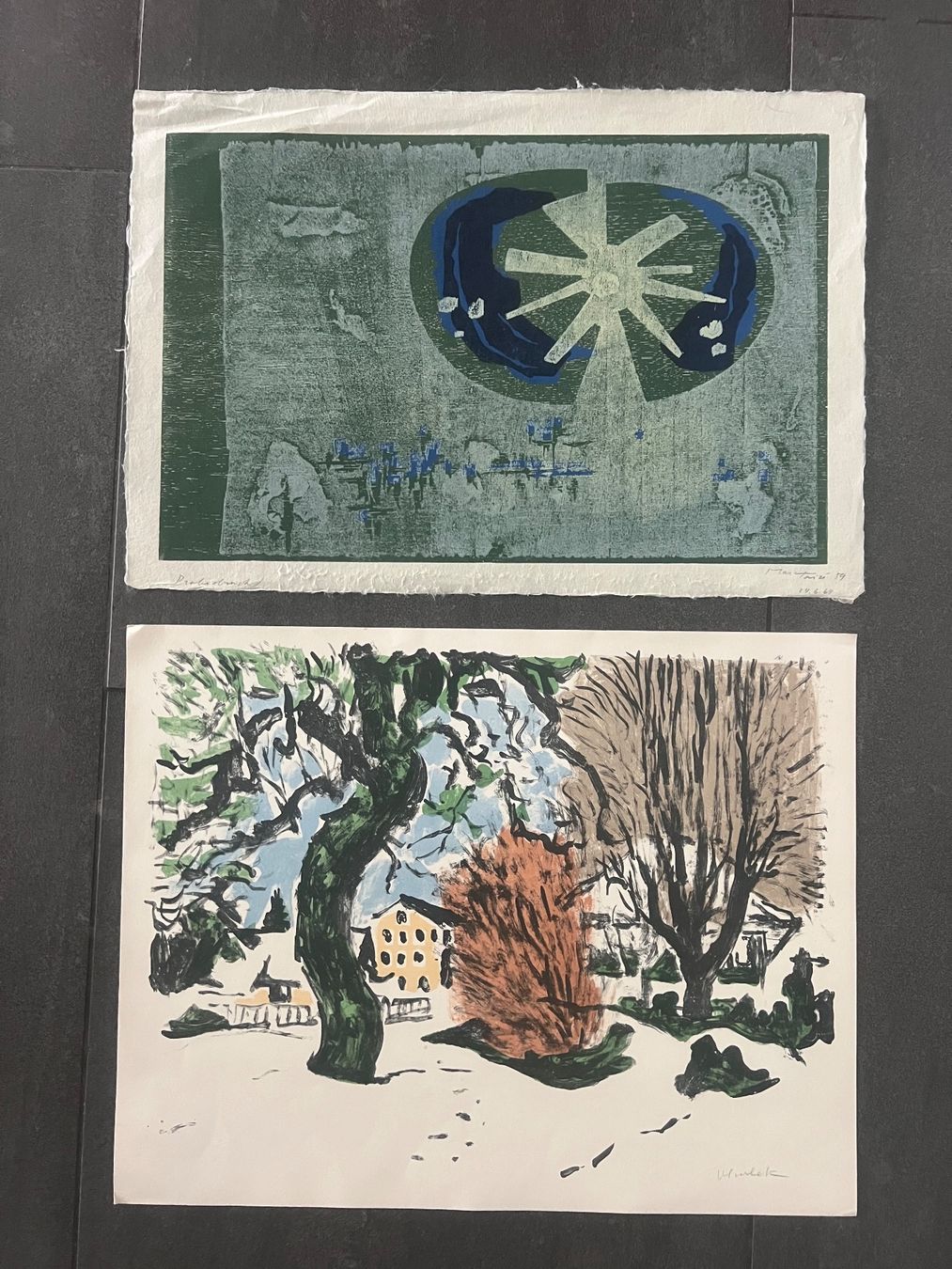 Grafica & Litografie: Konvolut 8 Originalgrafiken, handsigniert – Usato da Rain venduto da Pic-Ass 5