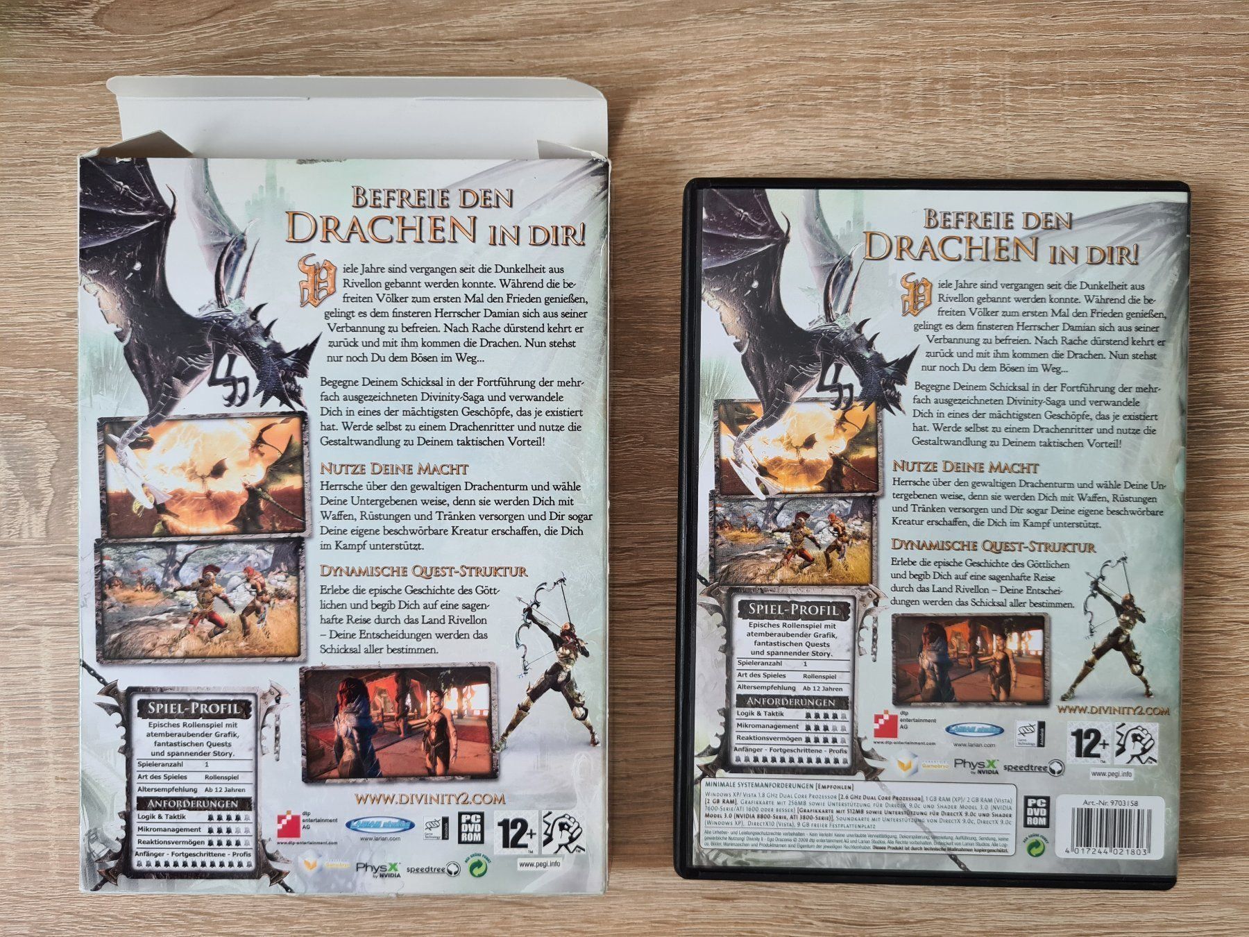 Giochi: Divinity II: Eco Draconis - PC – Usato da Carouge GE venduto da Franllo 1