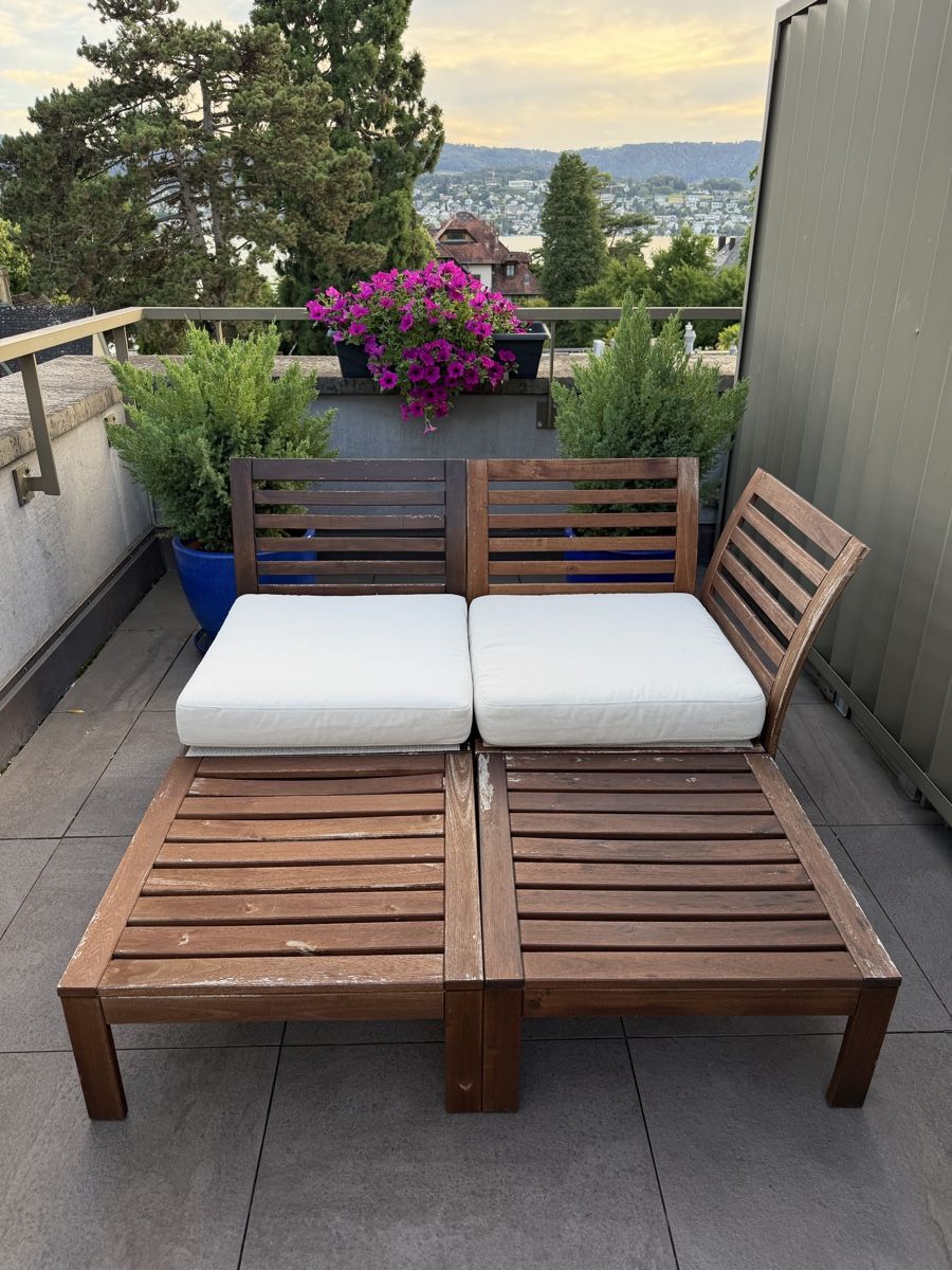Ikea Sedie a sdraio: IKEA garden furniture – Usato da Küsnacht ZH venduto da lfo_f8w5