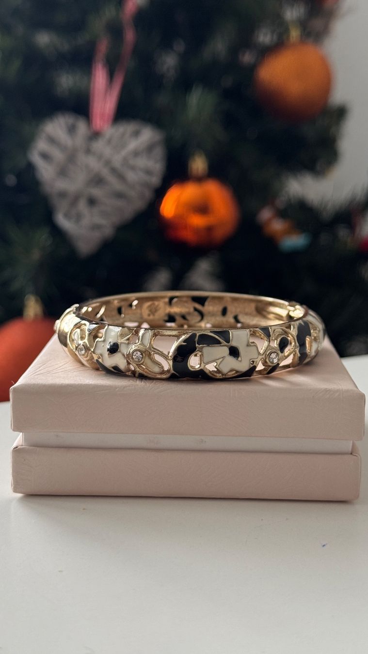 Bracciali & Braccialetti: Elegantes Armreif mit Blumenmuster – Nuovo (secondo la descrizione) da Burgdorf venduto da ssv_9t9f