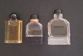 Set Vintage Parfum-Miniaturen - Giorgio Armani -Sammlerstück