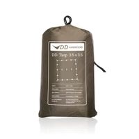 DD Hammocks Tarp 3,5 x 3,5 Meter braun