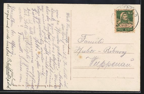 Cartoline postali: Frauenfeld, Katholische Kirche, Panorama – Usato da Berlin venduto da bartko-reher 1