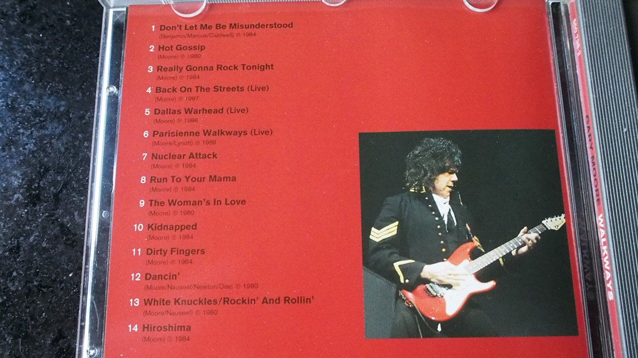 CDs: GARY MOORE WALKWAYS CD – Gebraucht aus Zofingen von sosalinos01 2