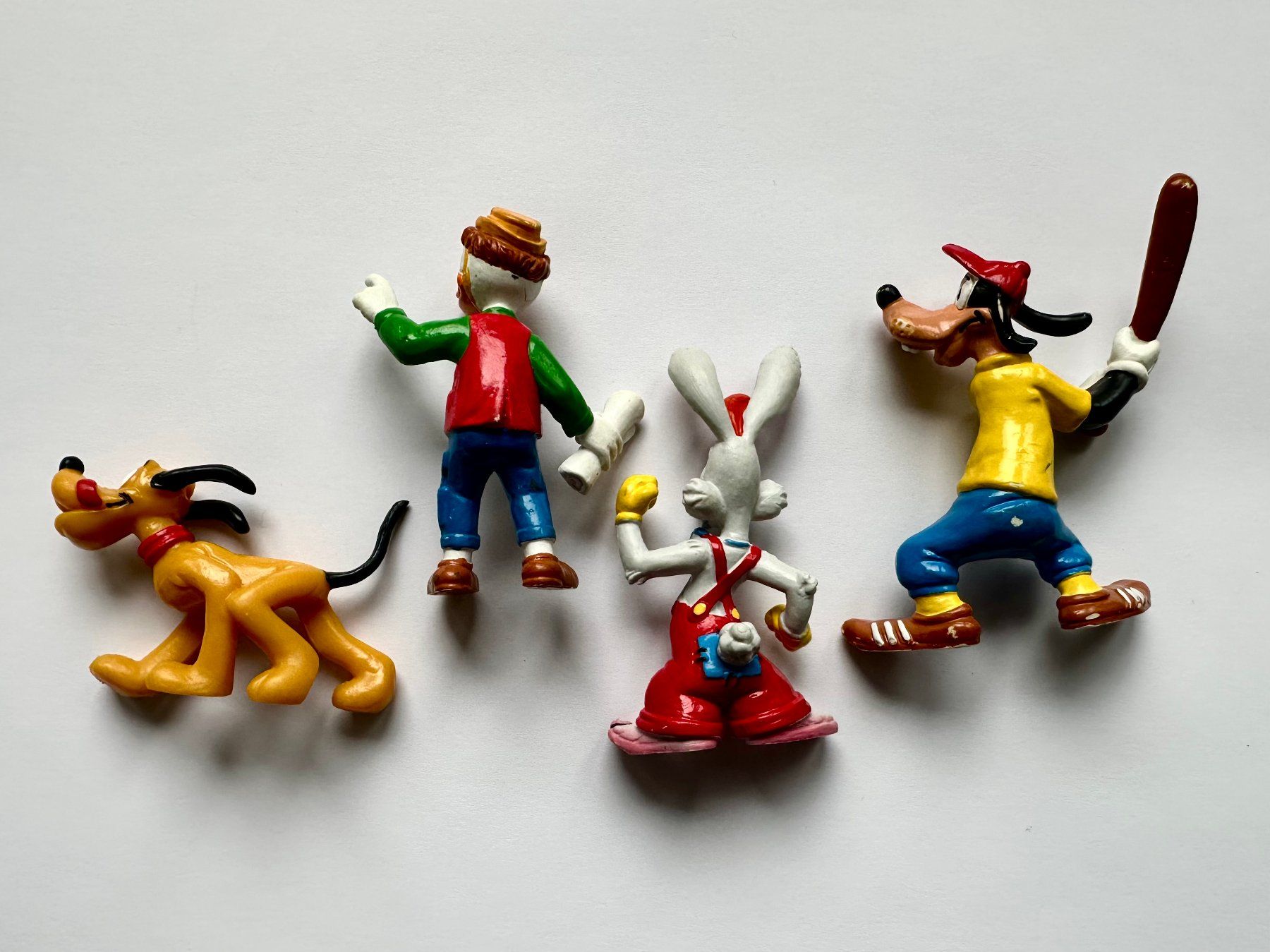 Bullyland Jouets: Bully Pluto, Goofy, Daniel Düsentrieb, Hase Roger, Bullyland – D'occasion à Adligenswil par e17s15 2