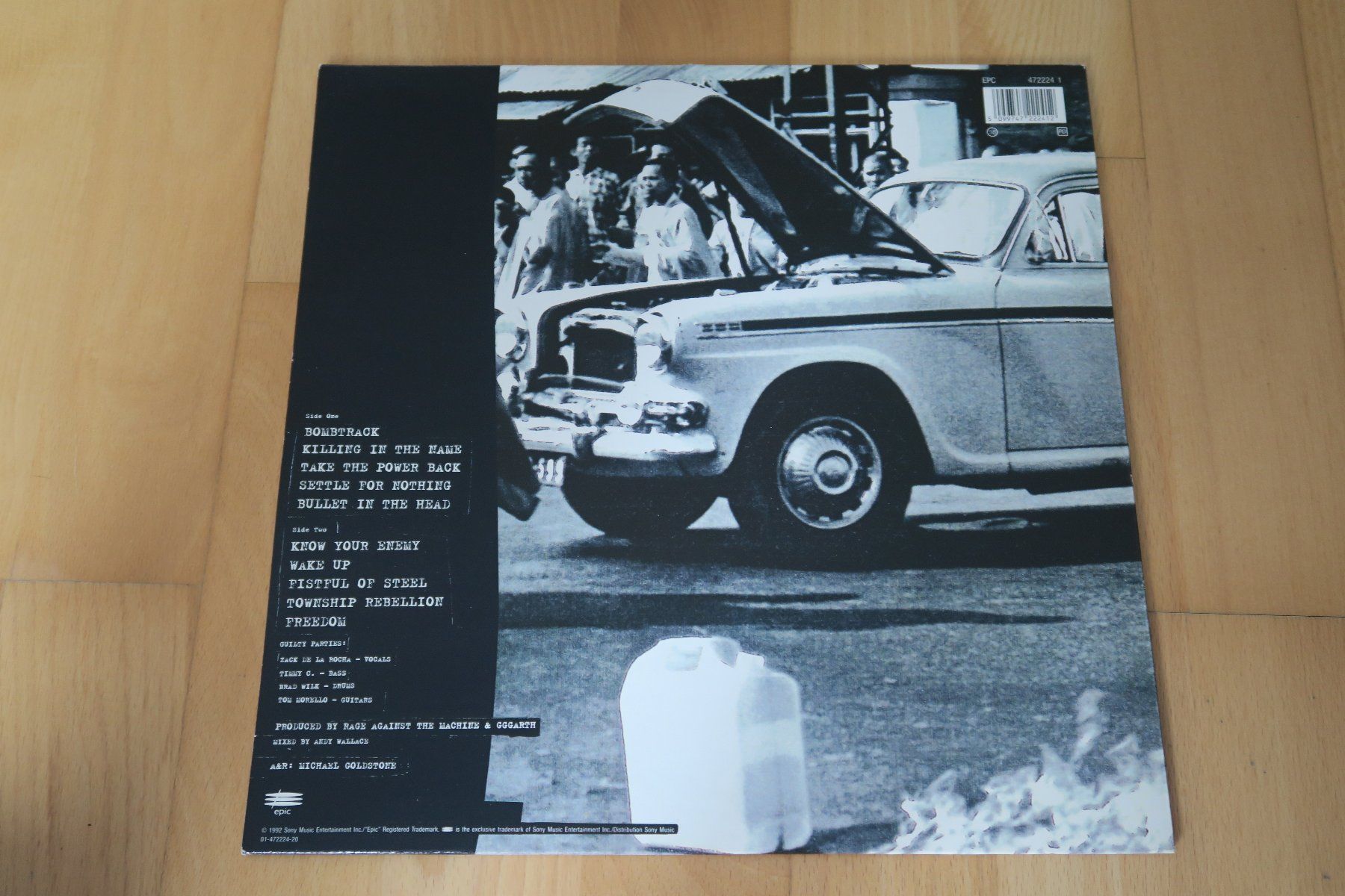 Schallplatten: Rage Against The Machine – Rage Against The Machine – Gebraucht aus Thun von Karibu70 1