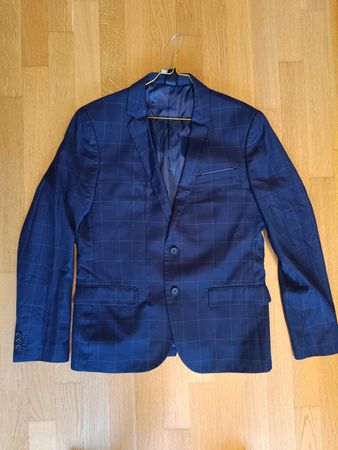 Veste à carreaux noire occasion