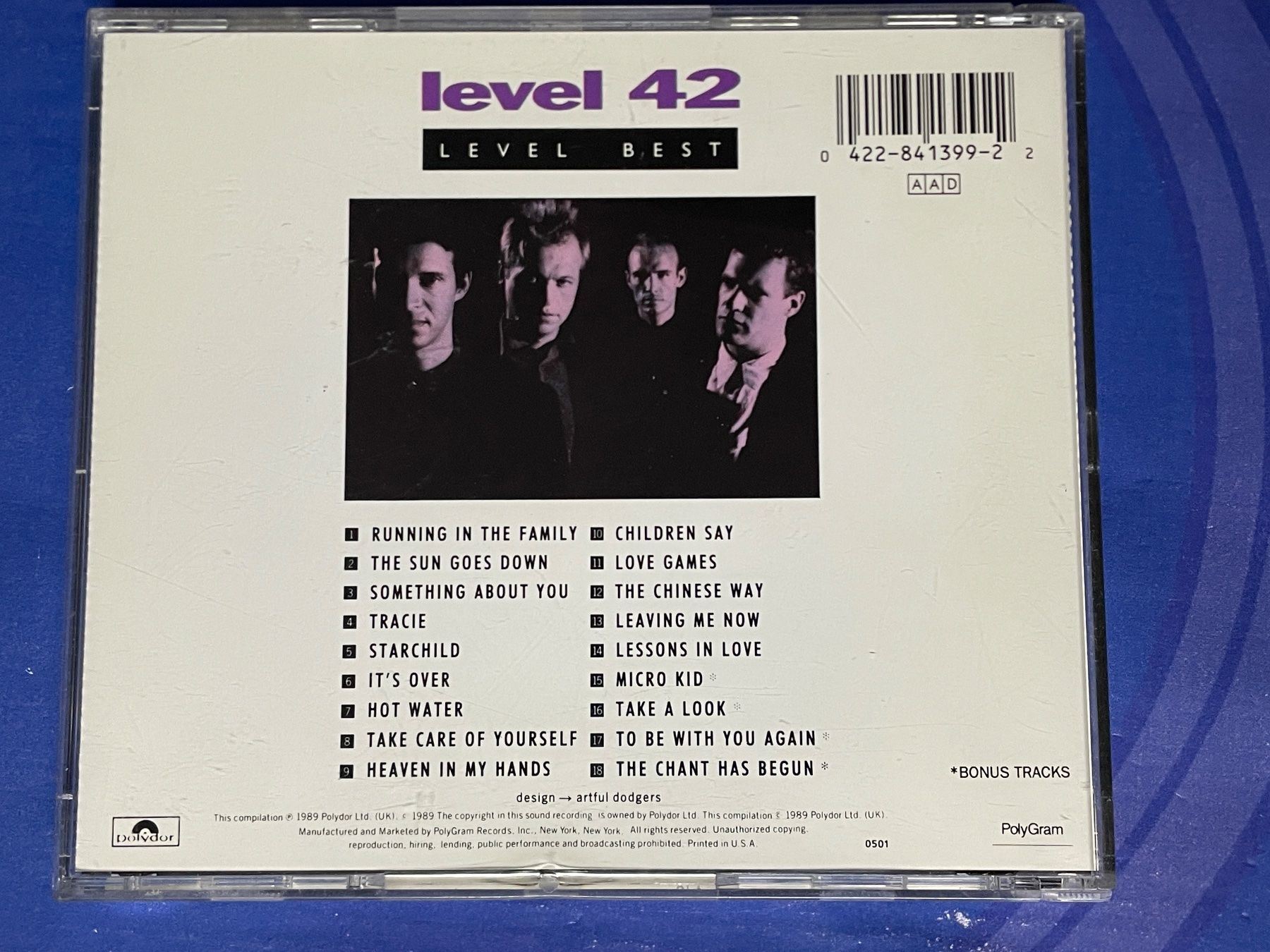CD: Level 42 – Best – Usato da Muri b. Bern venduto da AdidasCollector 1