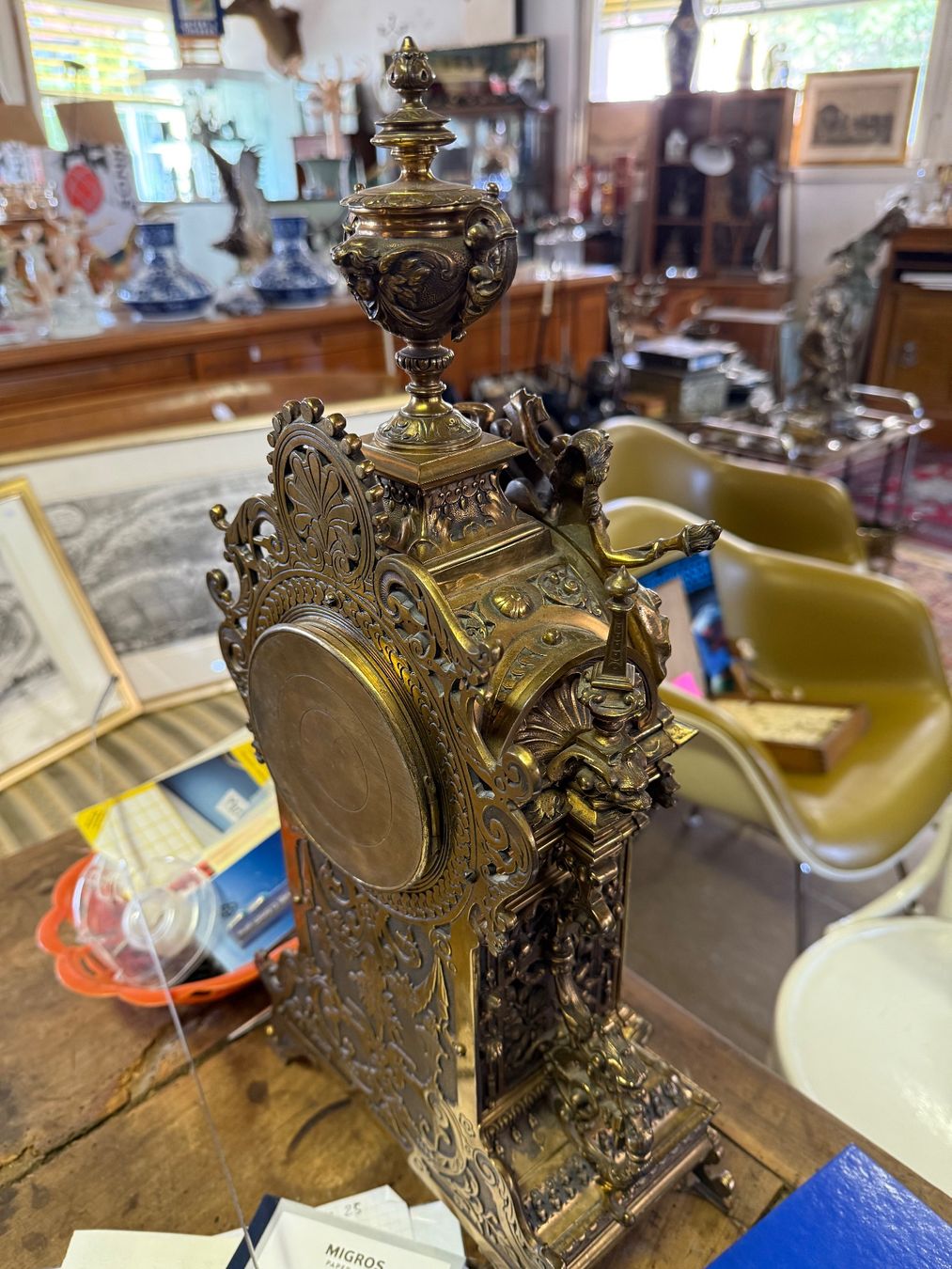 Orologi da terra & Orologi da parete: Antike Pendule Tischuhr Ormolu aus Räumung – Usato da Bern venduto da Jwpm66 4