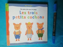 Livre Les trois petits cochons Mari Torigoe état comme neuf